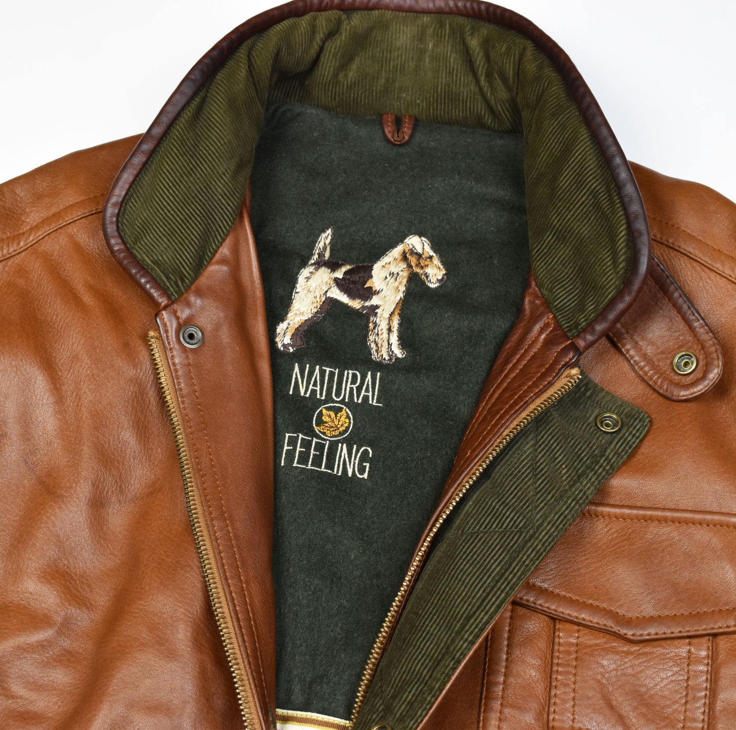 Marco Pierguidi Brown Leather Men Jacket Size EU 48, V.Good 8/10