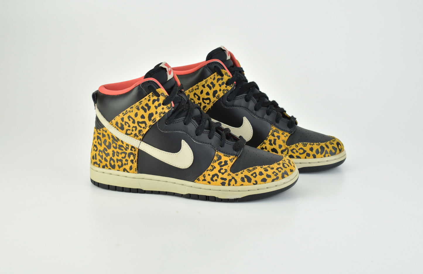 Nike Dunk High Skinny Leopard 429984-011, Women Shoes, Size EU 39, Excellent 10/10
