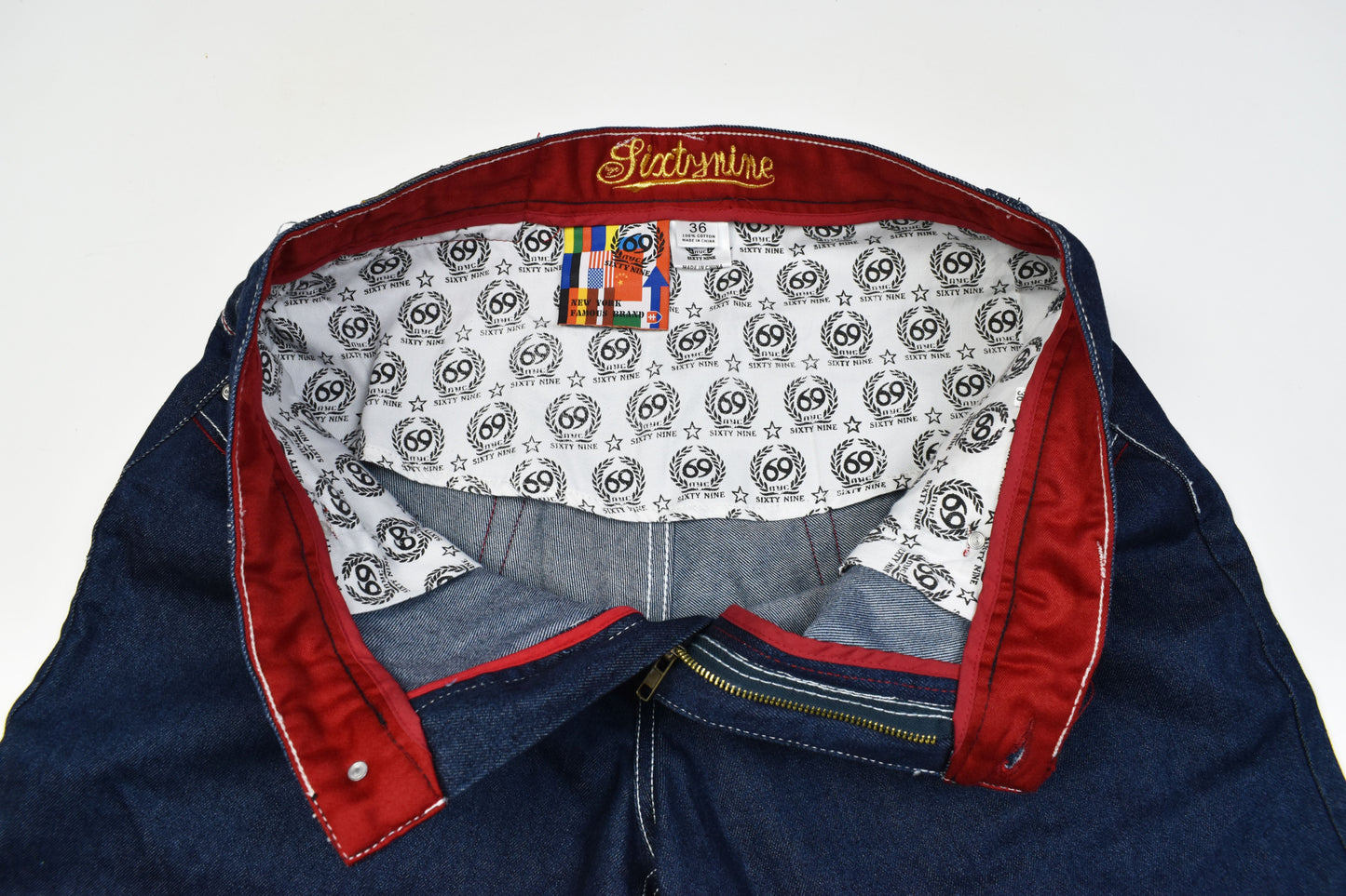 69 Sixty-Nine NYC Denim Men Shorts, Size 36, Excellent 10/10