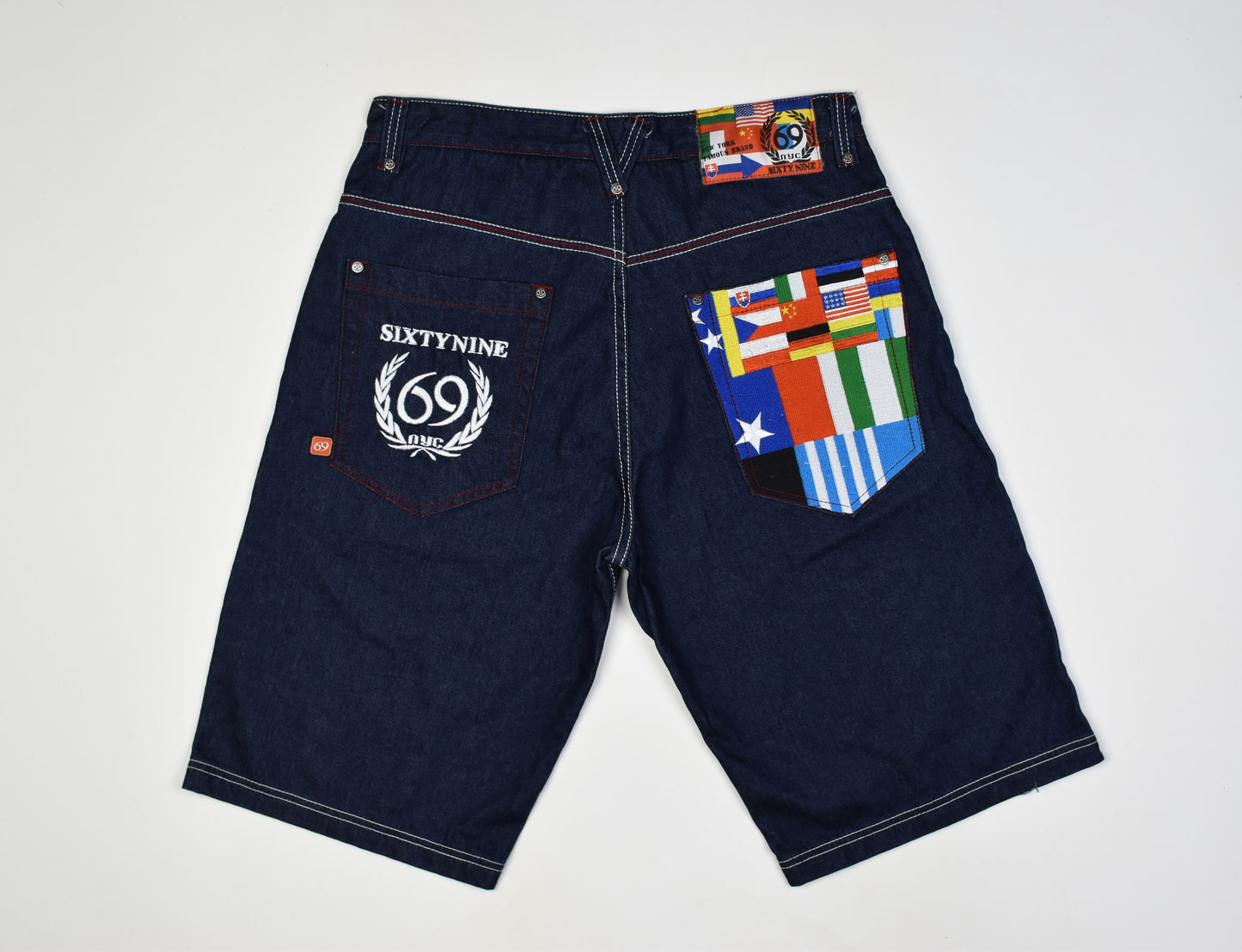 69 Sixty-Nine NYC Denim Men Shorts, Size 36, Excellent 10/10