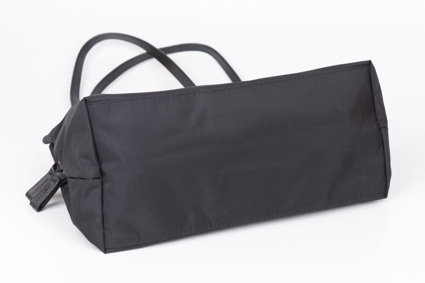 * Brics Nylon and Leather Three-Compartment Medium Shopping Bag black, 32x25cm, Excellent 10/10