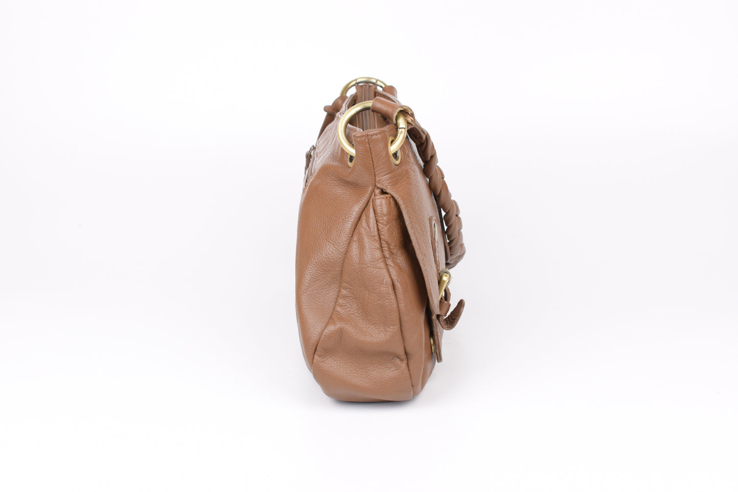 * Clarks Medium Brown Leather Women Bag, 36x20cm, V.Good 8/10