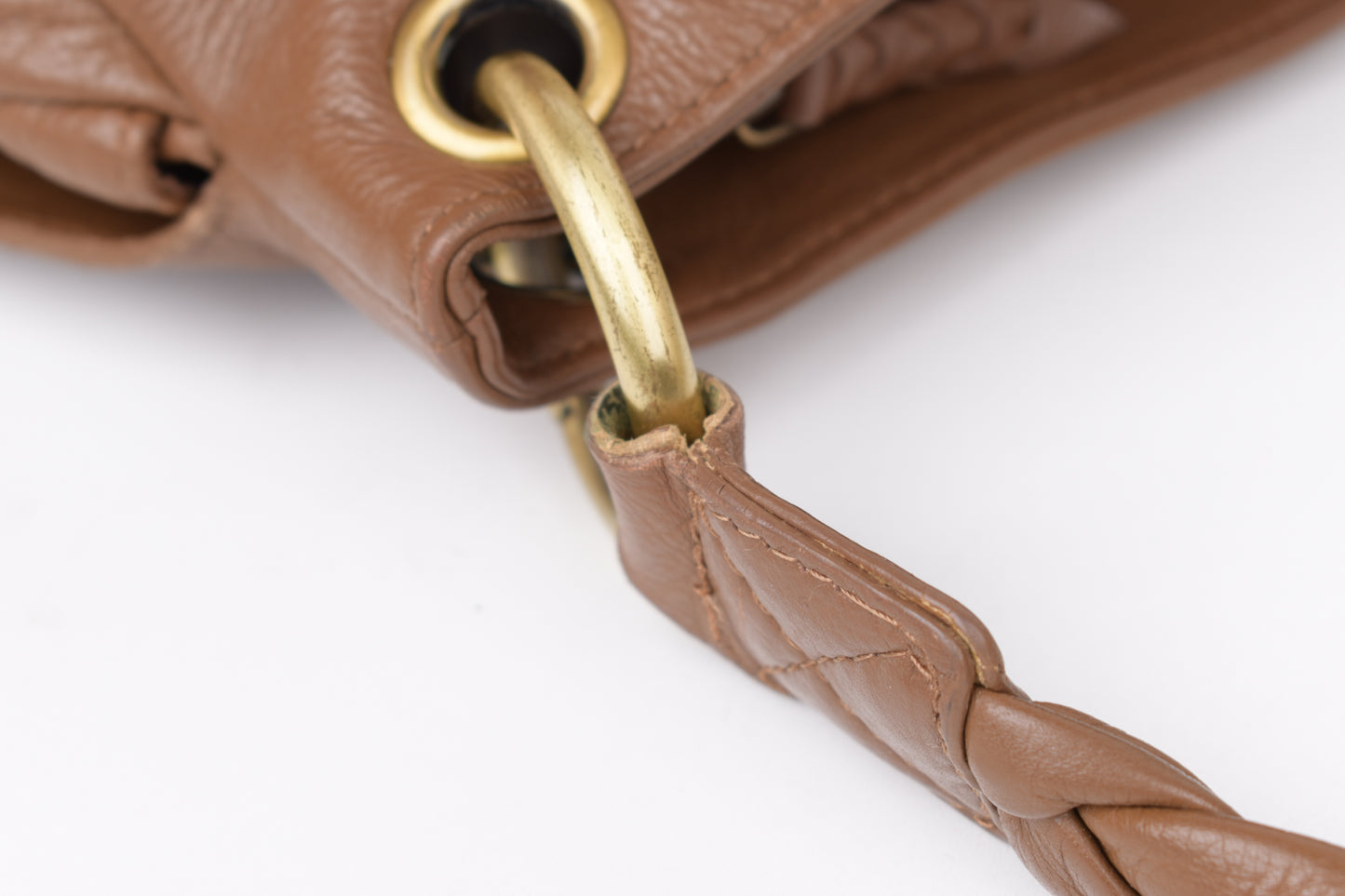 * Clarks Medium Brown Leather Women Bag, 36x20cm, V.Good 8/10