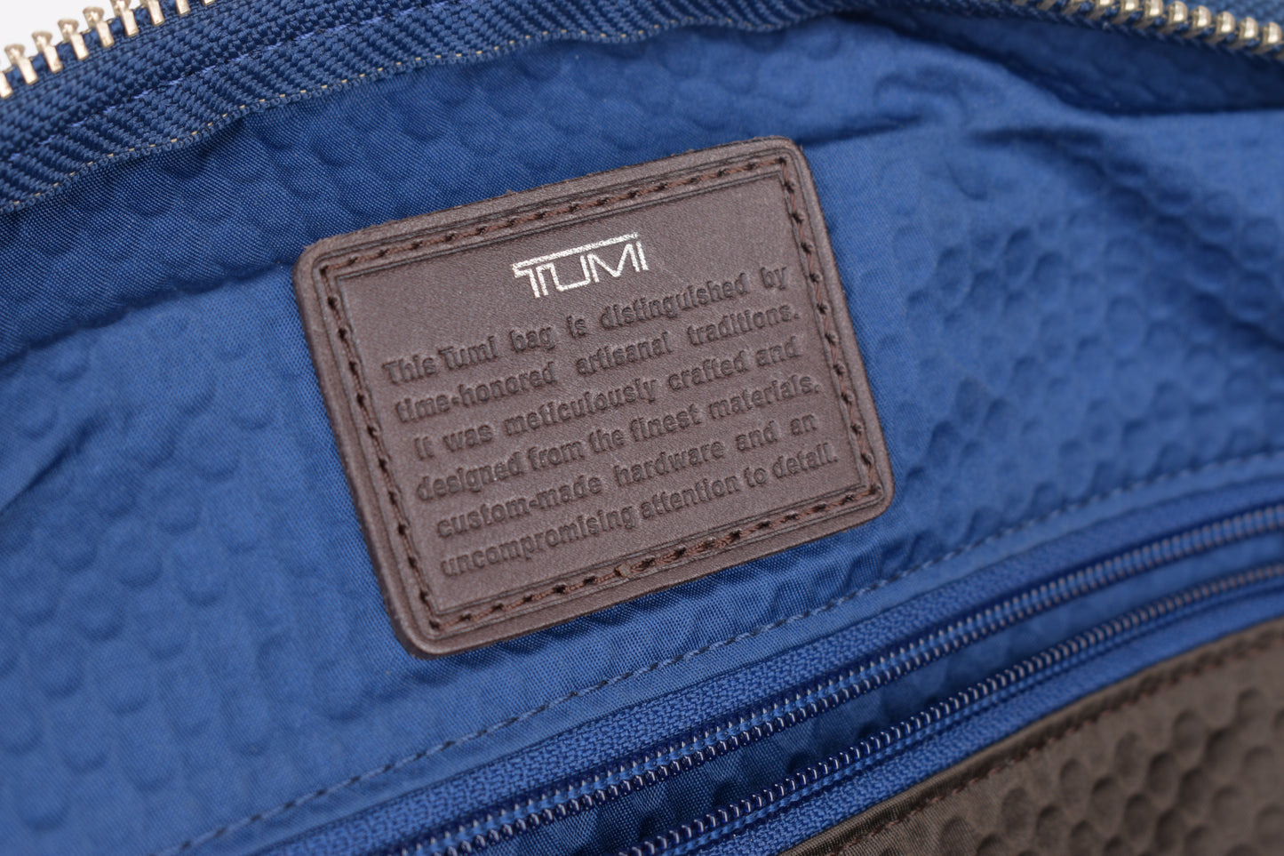 * Tumi Alpha Bravo Nylon Blue Laptop Bag, 38x27cm, Excellent 10/10