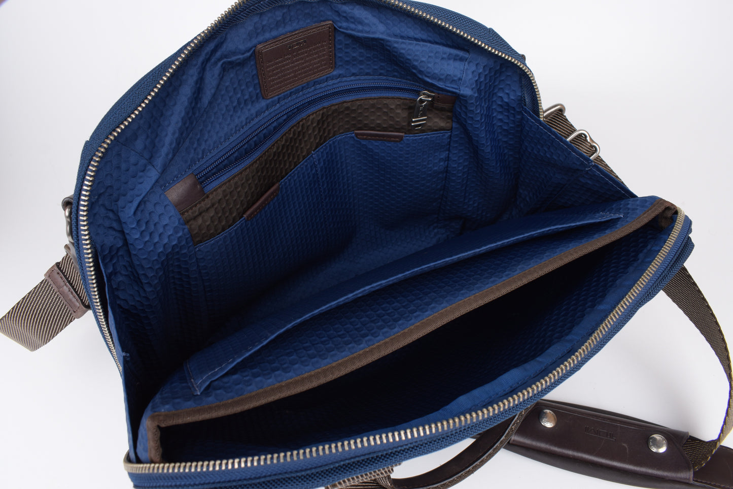 * Tumi Alpha Bravo Nylon Blue Laptop Bag, 38x27cm, Excellent 10/10