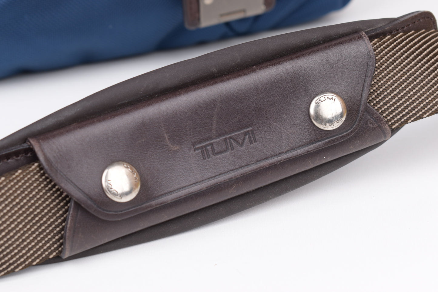* Tumi Alpha Bravo Nylon Blue Laptop Bag, 38x27cm, Excellent 10/10