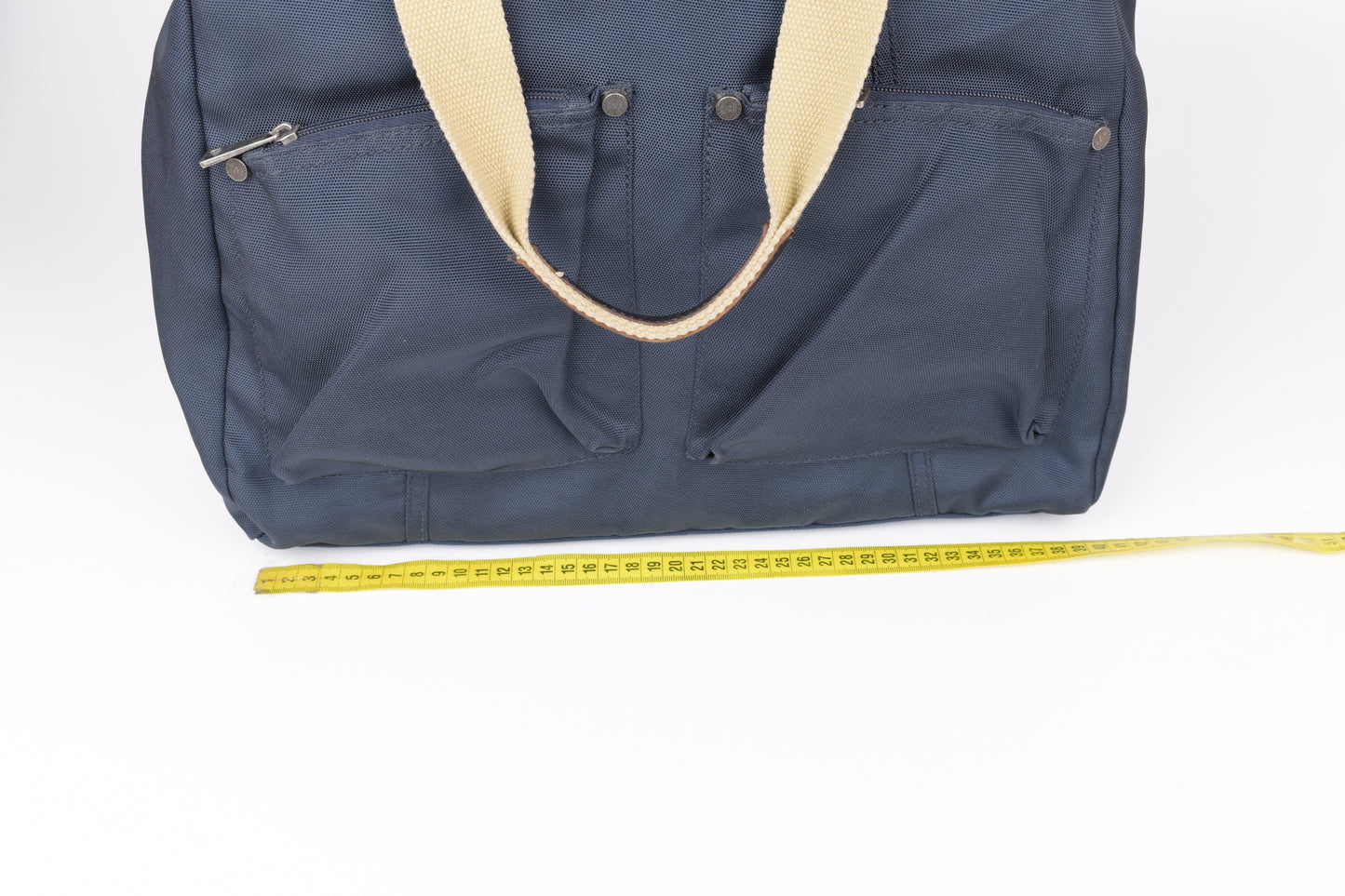 * La Martina Large Nylon Shoulder Shopper Bag, 40x41cm, Excellent 9/10