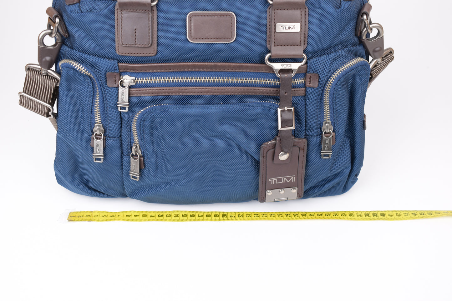* Tumi Alpha Bravo Nylon Blue Laptop Bag, 38x27cm, Excellent 10/10