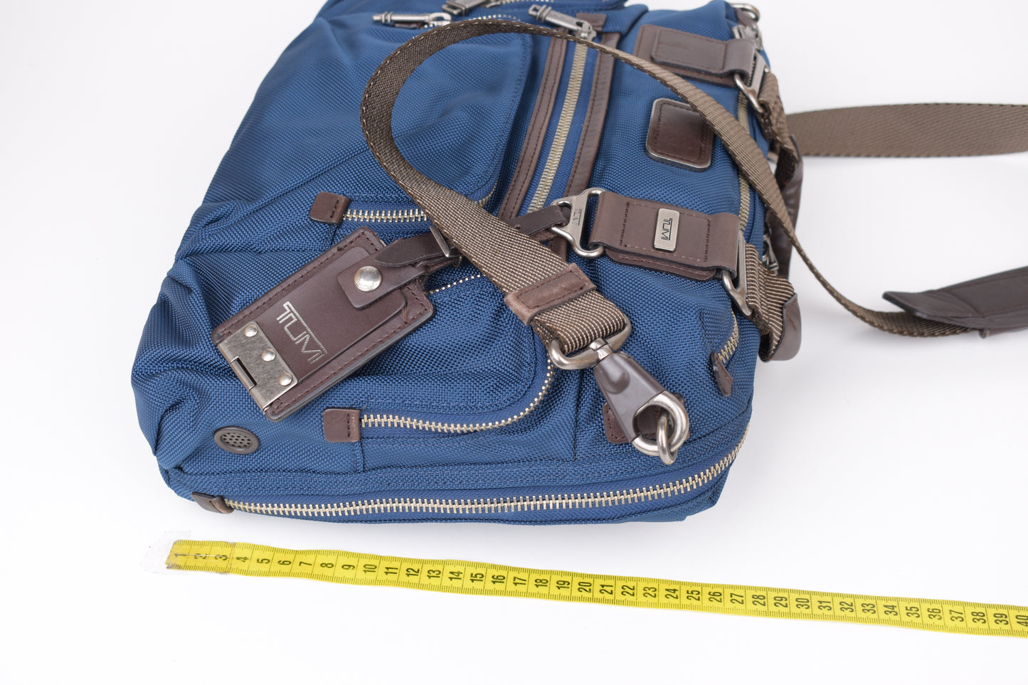 * Tumi Alpha Bravo Nylon Blue Laptop Bag, 38x27cm, Excellent 10/10