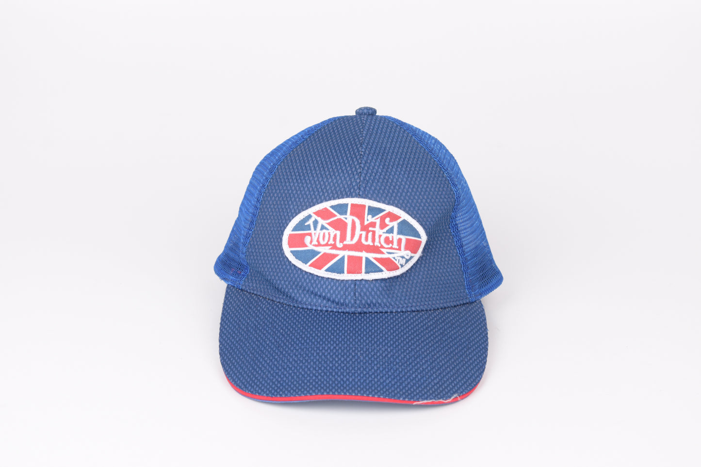 * Von Dutch Logo Blue Trucker Cap Hat, V.Good 8/10