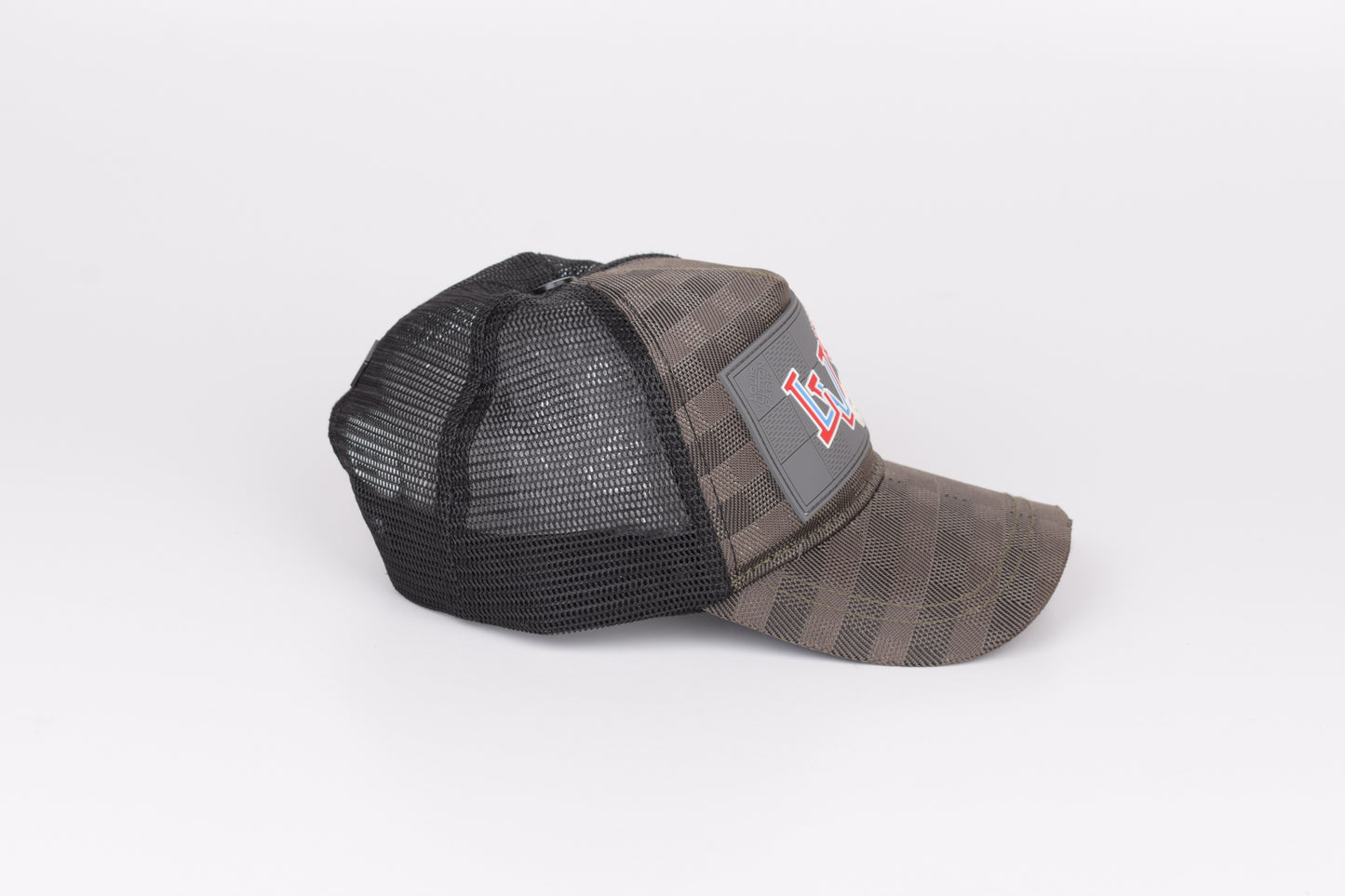 Louis Vuitton Mesh Signature Brown Cap Hat, V.Good 7/10