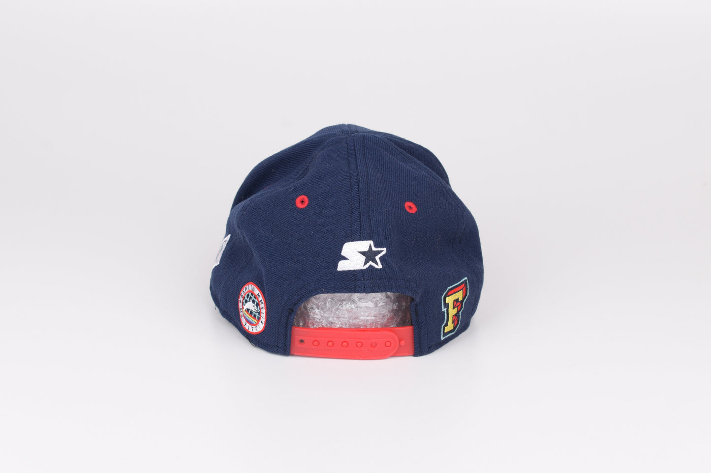 * Snapback Baseball Starter Black Label Hat Cap, V.Good 8/10