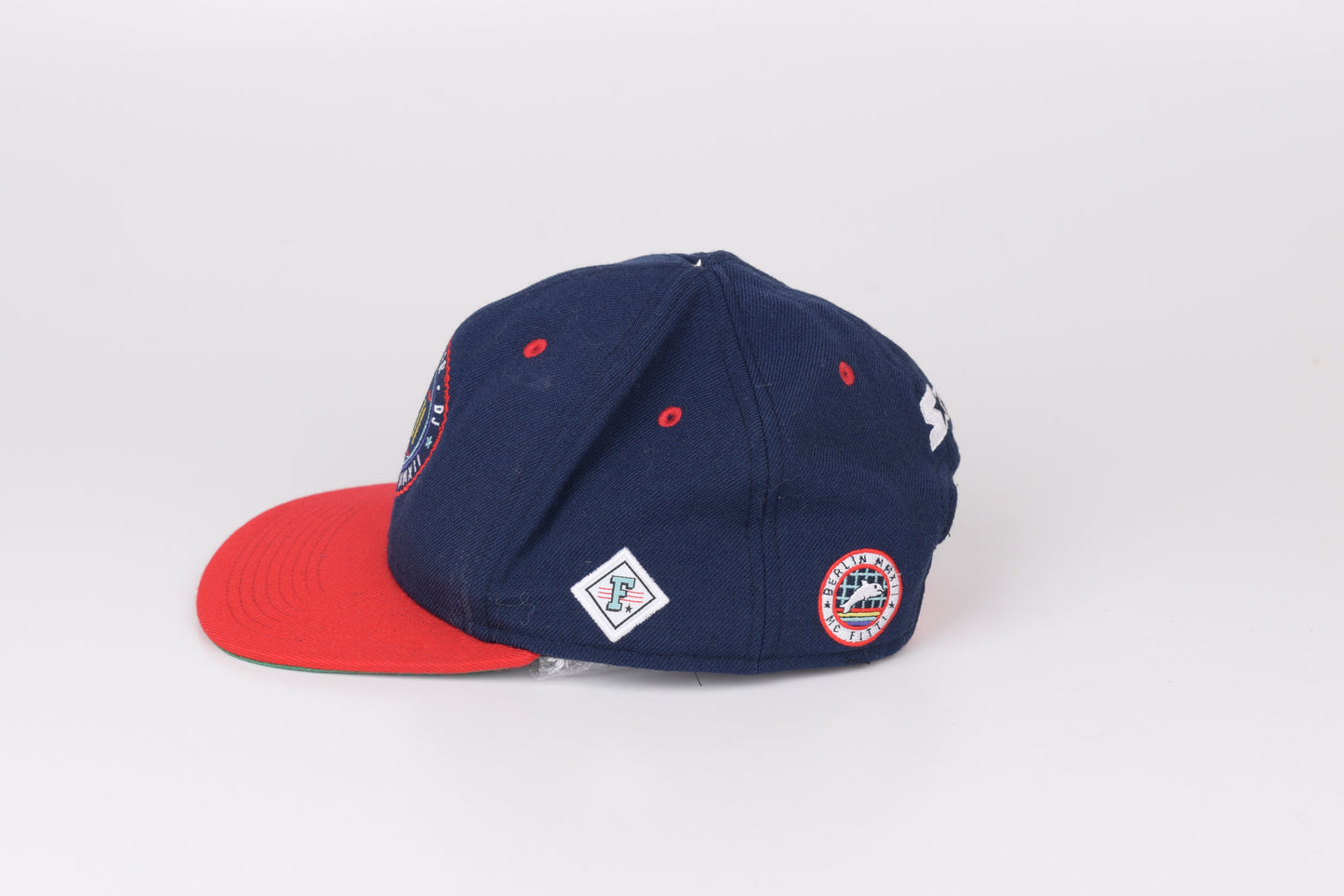 * Snapback Baseball Starter Black Label Hat Cap, V.Good 8/10