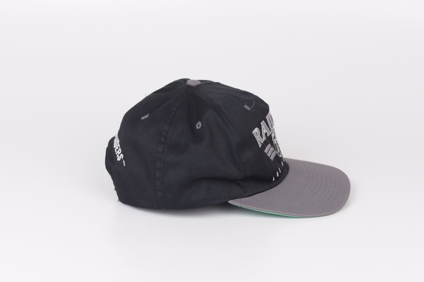 * Vintage 1993 Los Angeles Raiders Snapback Hat Cap, Excellent 9/10