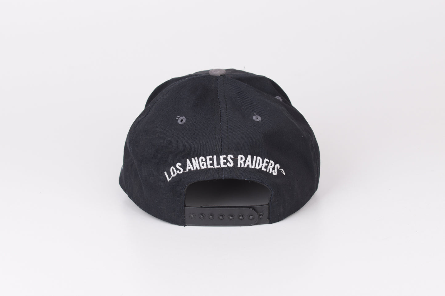 * Vintage 1993 Los Angeles Raiders Snapback Hat Cap, Excellent 9/10