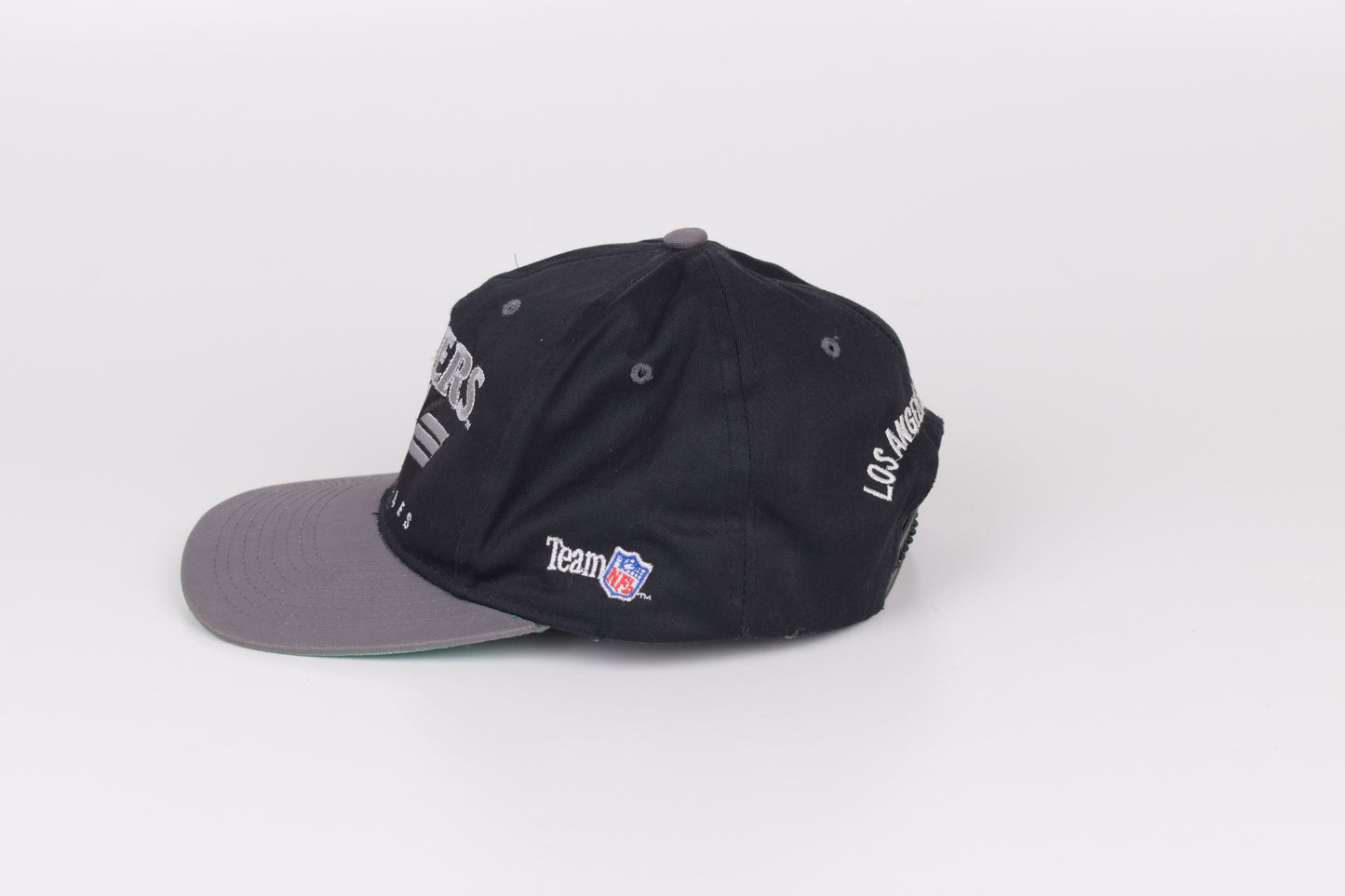* Vintage 1993 Los Angeles Raiders Snapback Hat Cap, Excellent 9/10