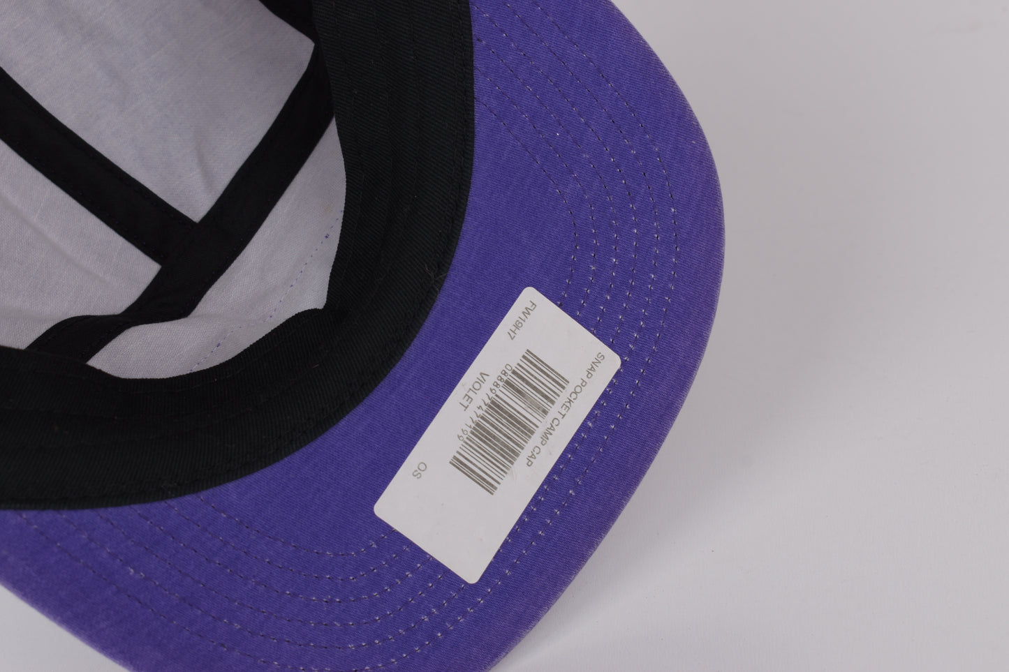 Supreme Snap Pocket Camp Cap Violet - FW19H7, V.Good 8/10