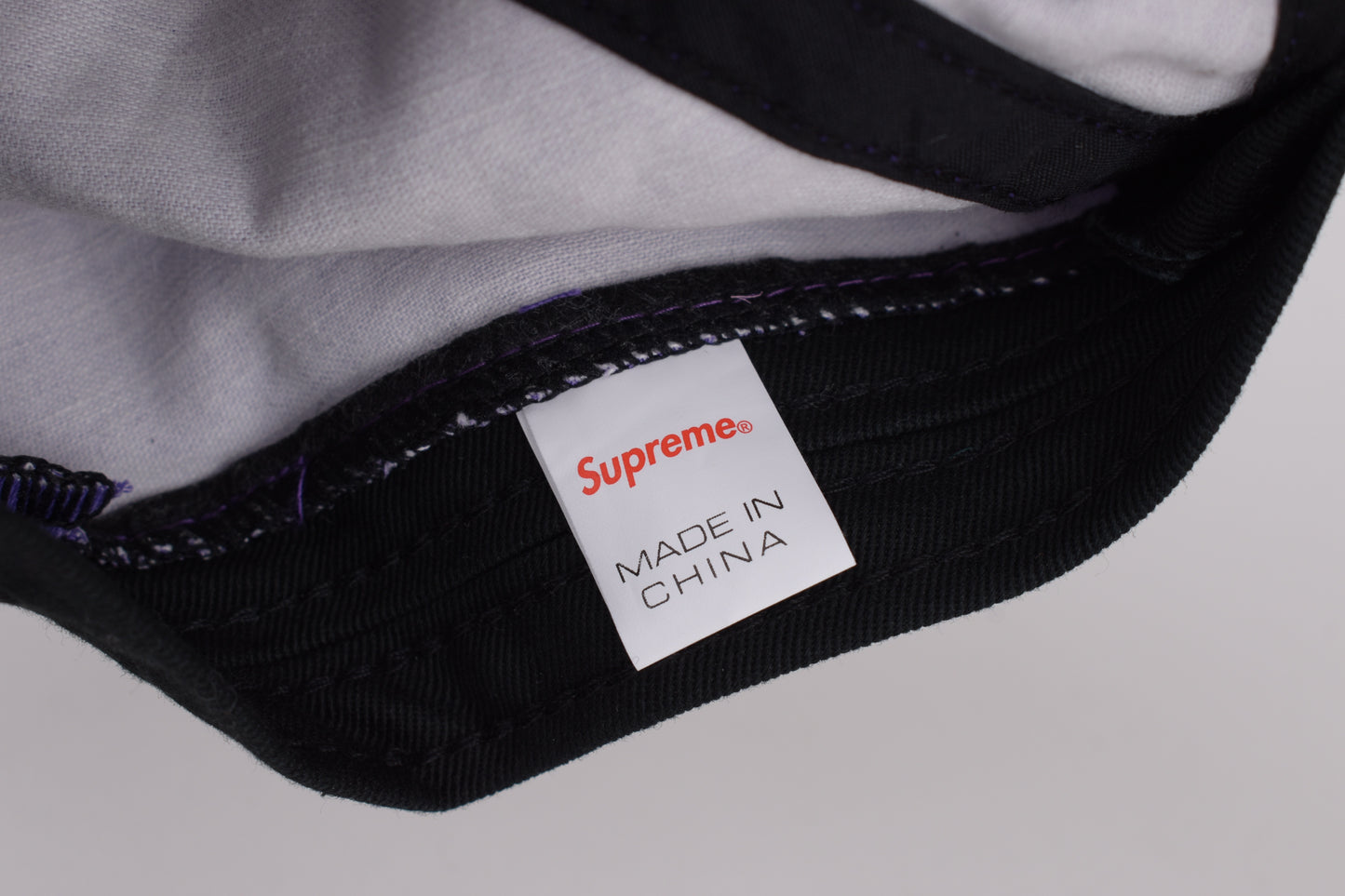 Supreme Snap Pocket Camp Cap Violet - FW19H7, V.Good 8/10