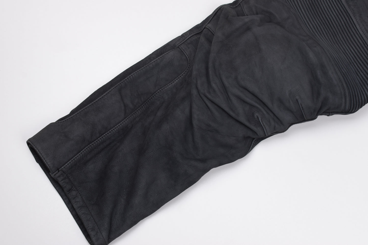 * BMW MOTORRAD BMW Atlantis 4 Motorbike Black Nubuck Leather Pants Size 56 XXL, V.Good 8/10