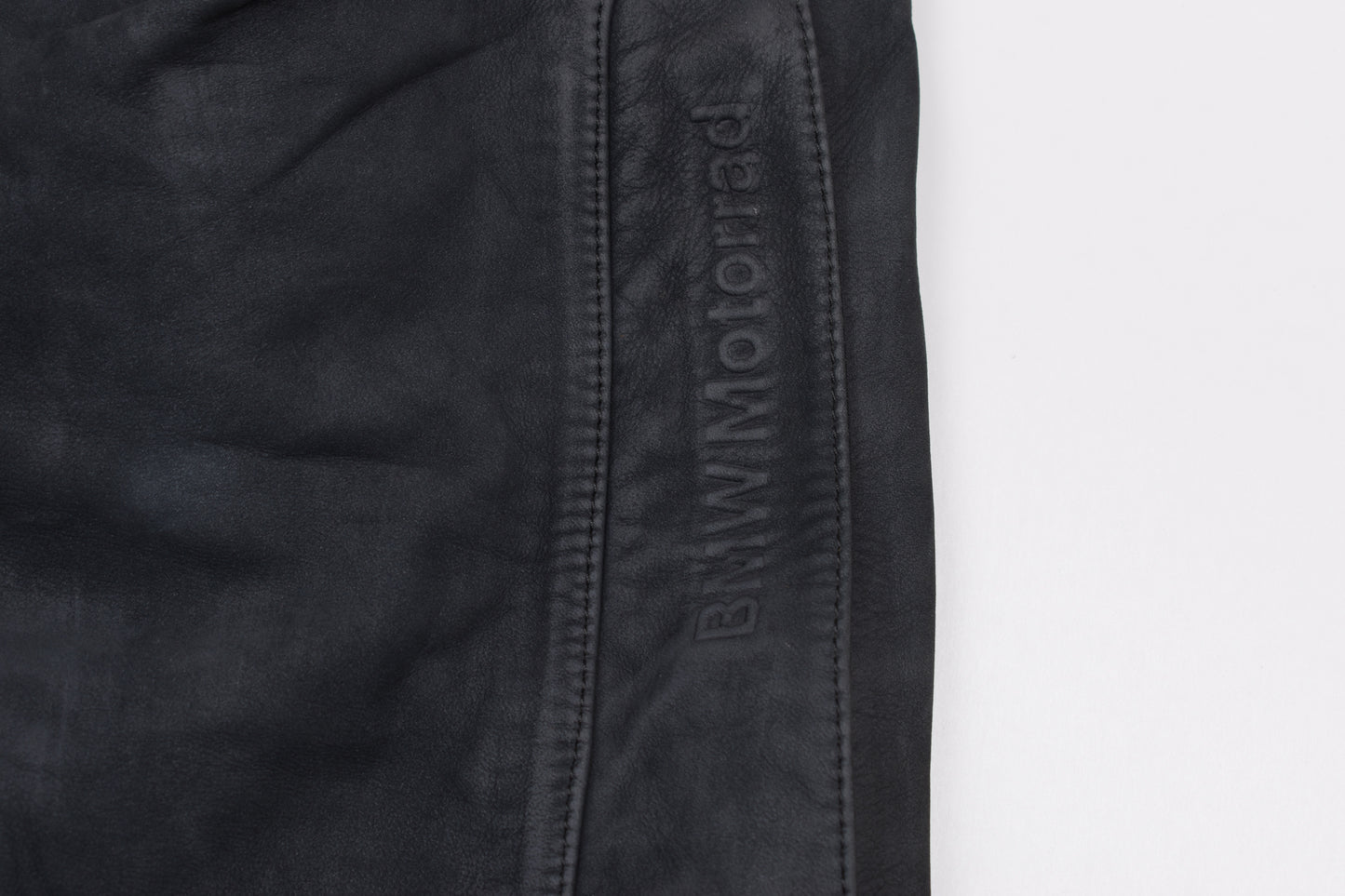 * BMW MOTORRAD BMW Atlantis 4 Motorbike Black Nubuck Leather Pants Size 56 XXL, V.Good 8/10