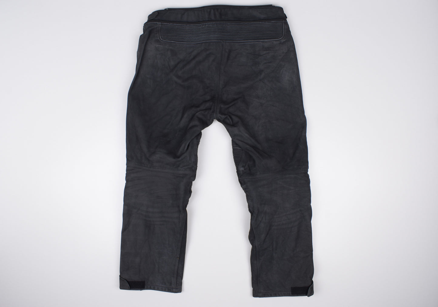 * BMW MOTORRAD BMW Atlantis 4 Motorbike Black Nubuck Leather Pants Size 56 XXL, V.Good 8/10