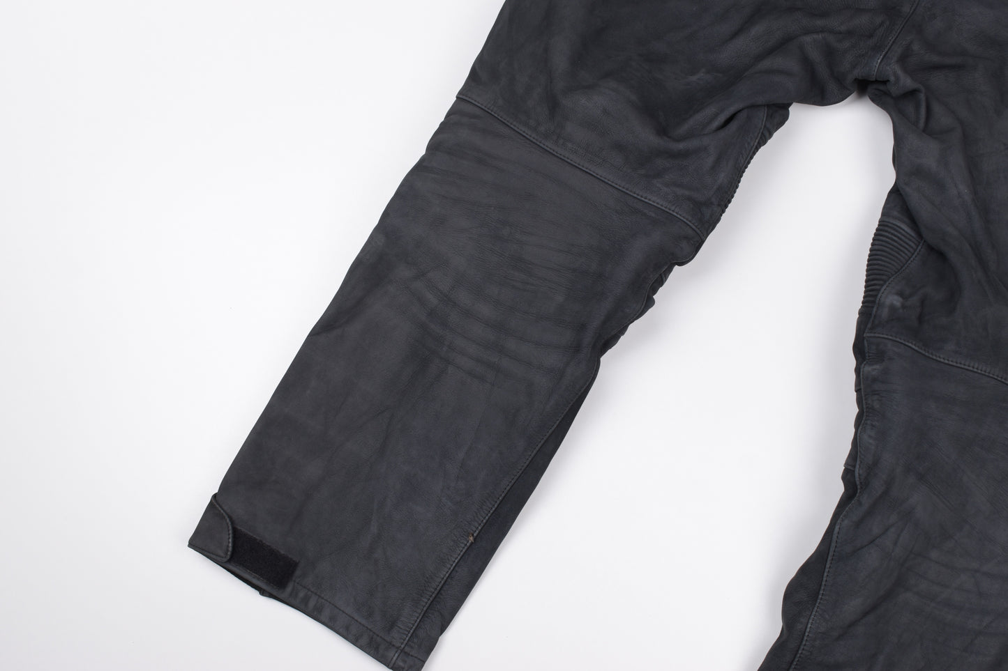 * BMW MOTORRAD BMW Atlantis 4 Motorbike Black Nubuck Leather Pants Size 56 XXL, V.Good 8/10