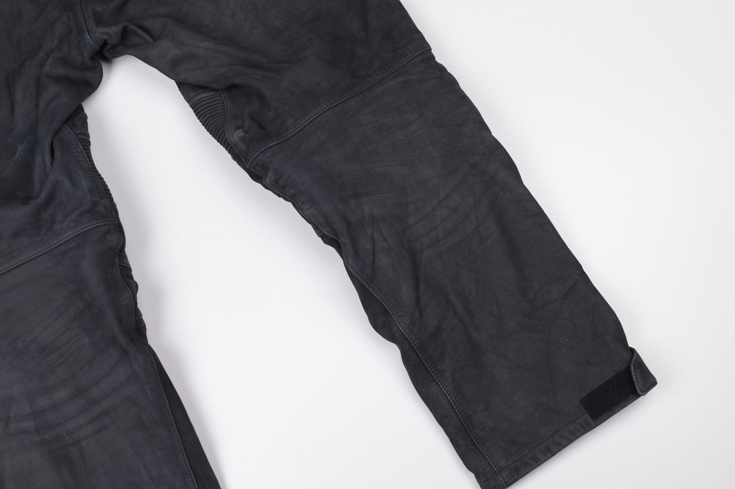 * BMW MOTORRAD BMW Atlantis 4 Motorbike Black Nubuck Leather Pants Size 56 XXL, V.Good 8/10
