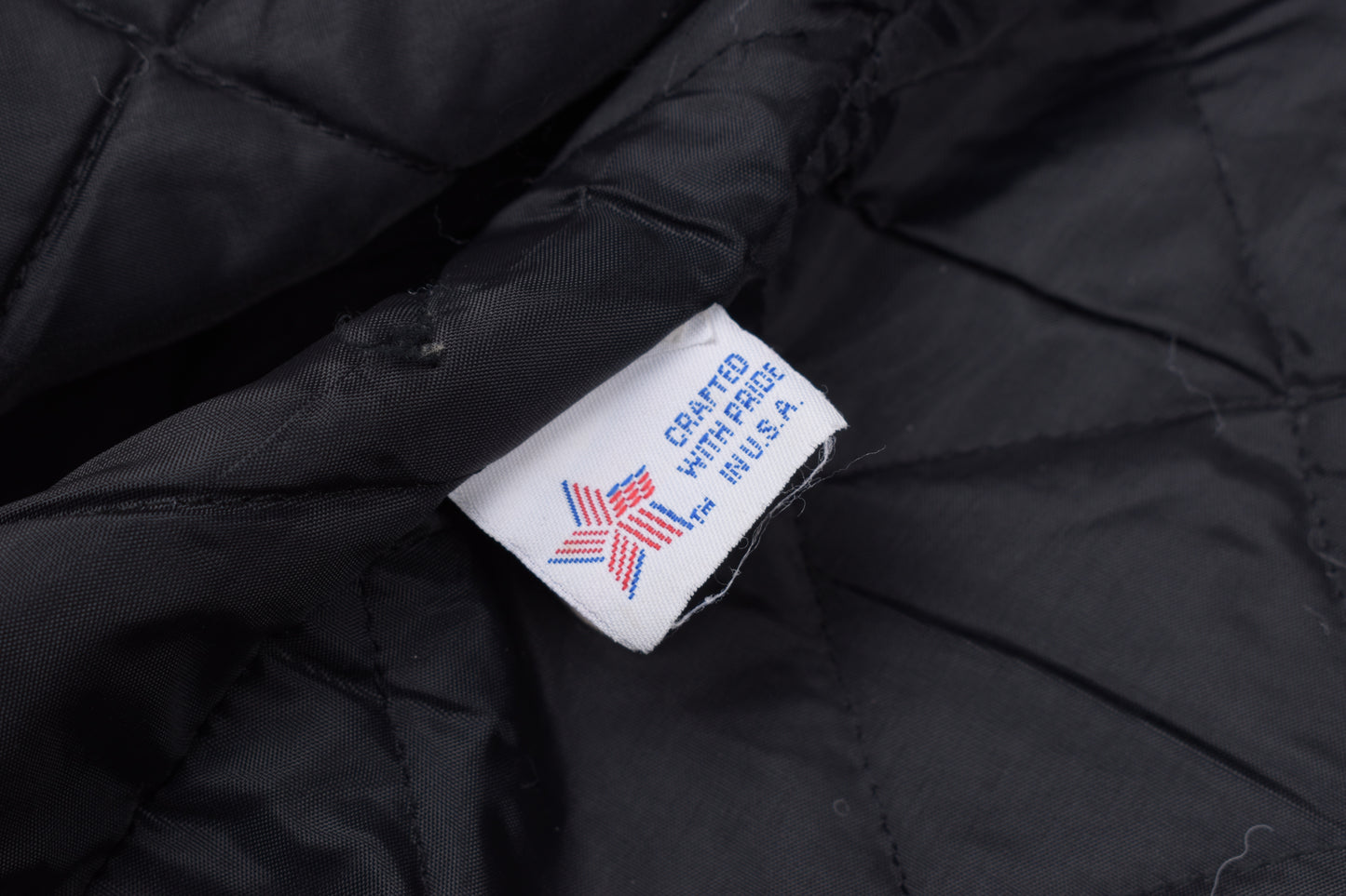 * VTG Schott US 740N Pea Coat Leather Jacket Black, Made In USA, Size 48 L, V.Good 8/10 *
