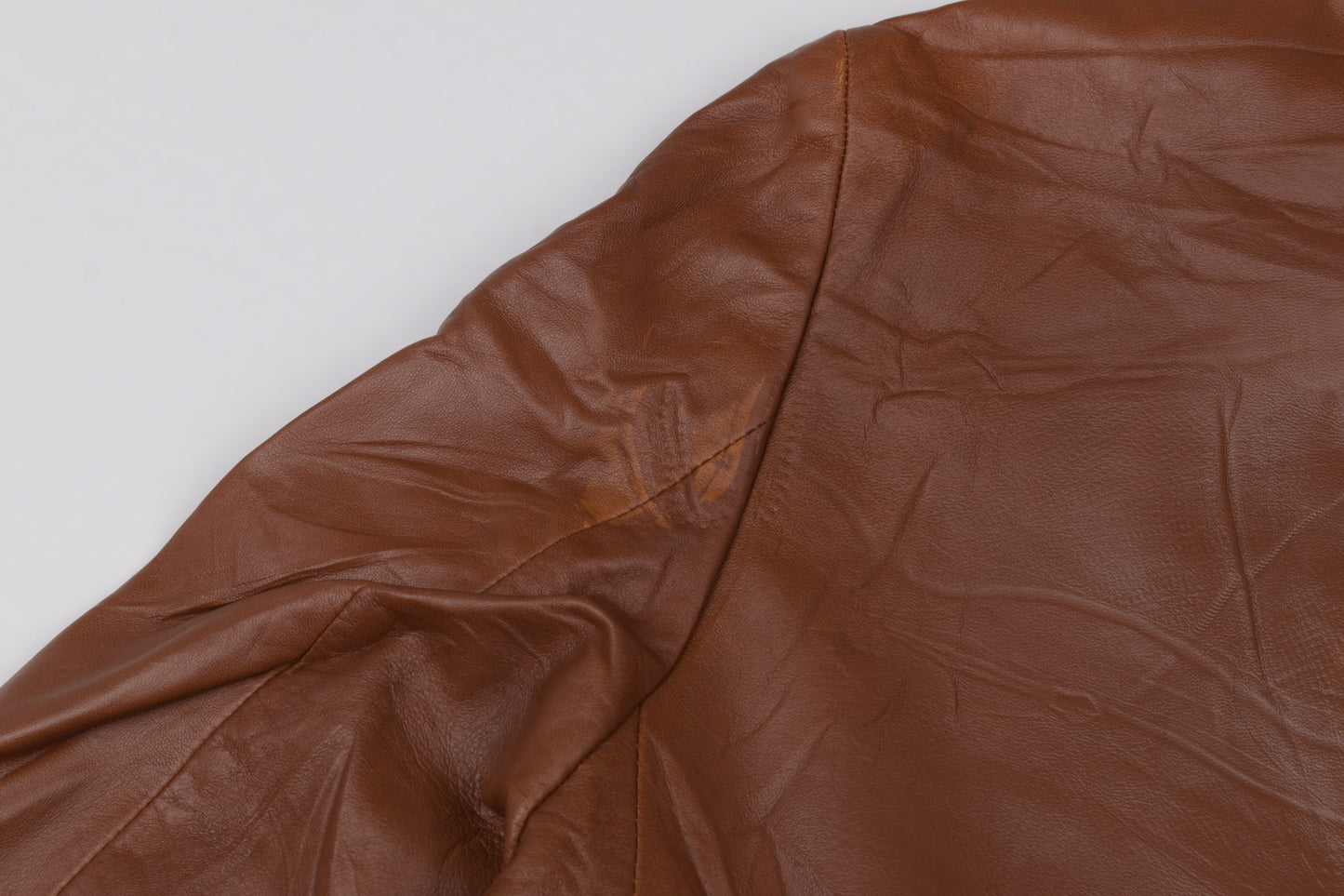 * Pertegaz Brown Leather Men Blazer, Size 56 XL, Excellent 9/10