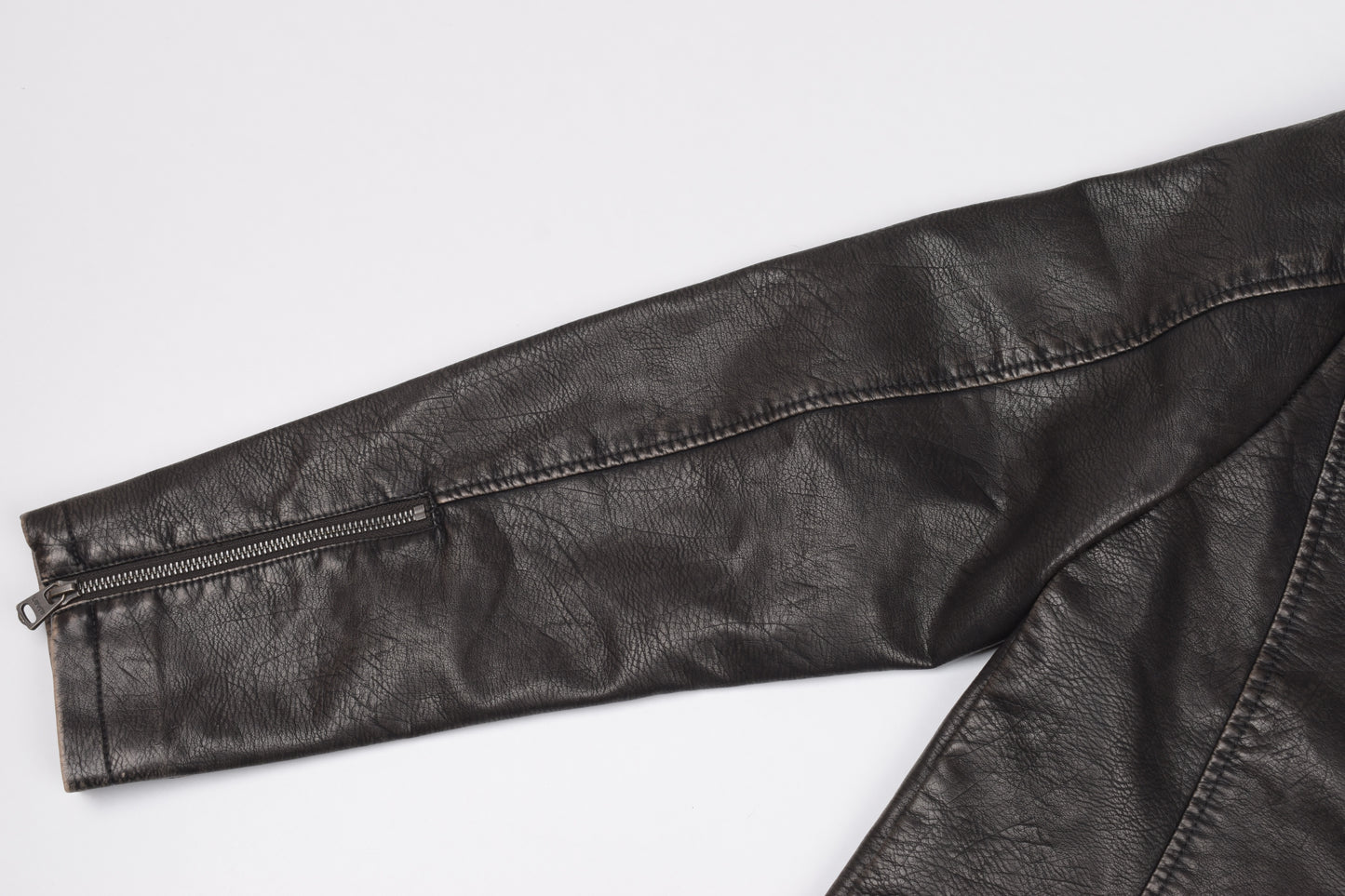 * Levi's Men's Faux Leather Motorcycle Jacket, Size M, V.Good 8/10