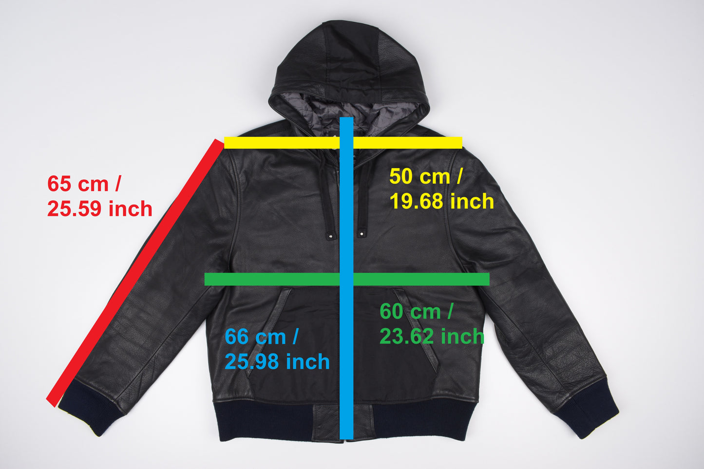 * Schott NYC Men's Leather Hooded Fullzip Parka Jacket, Size XL, Excellent 10/10