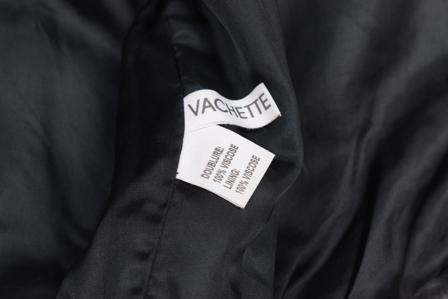 * Vintage Chevignon Motorcycle Black Leather Jacket, Size XXL, V.Good 8/10