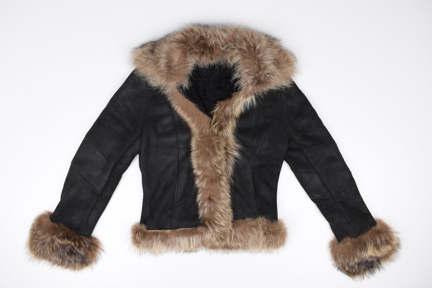 * Vent Couvert Penny Lane Suede And Fur Women Jacket, Size 2 (S), Excellent 10/10
