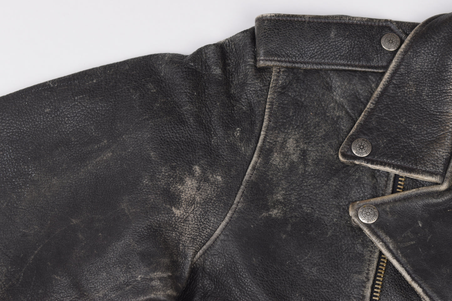 Vintage Avirex USA Biker Leather Jacket, size M, V.Good 8/10 *