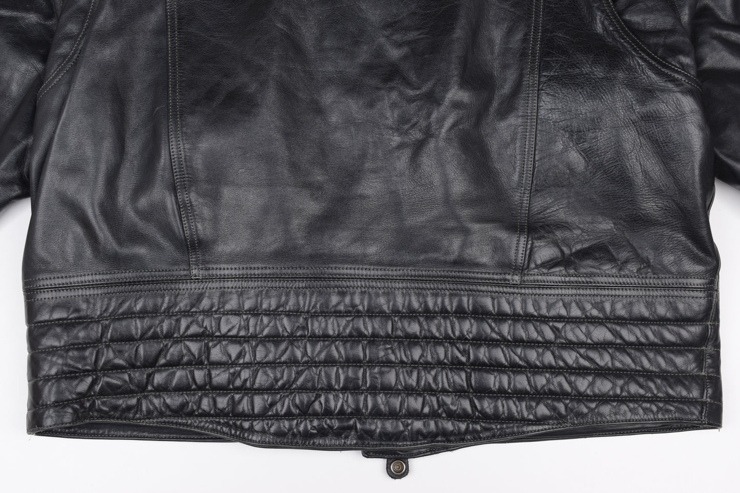 * Harley Davidson Mens Riding Motorbike Biker Black Leather Jacket, Size XXL, V.Good 8/10