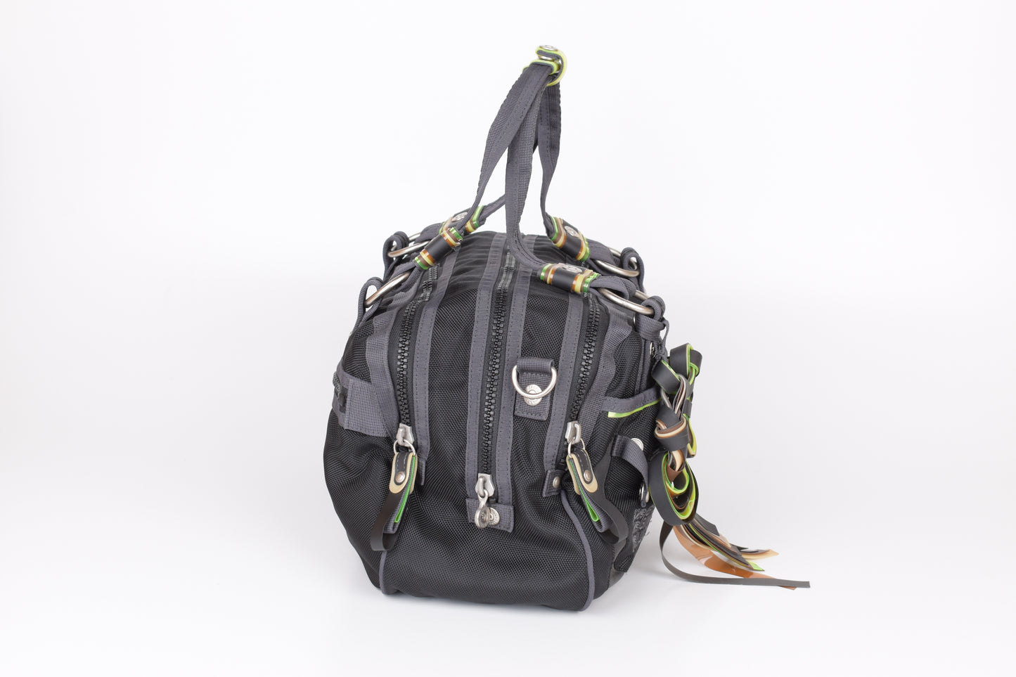 * George Gina & Lucy "Bun Gina" Gray Large Shoulder Bag 41x21cm Excellent 10/10