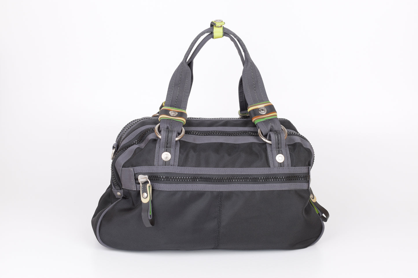 * George Gina & Lucy "Bun Gina" Gray Large Shoulder Bag 41x21cm Excellent 10/10