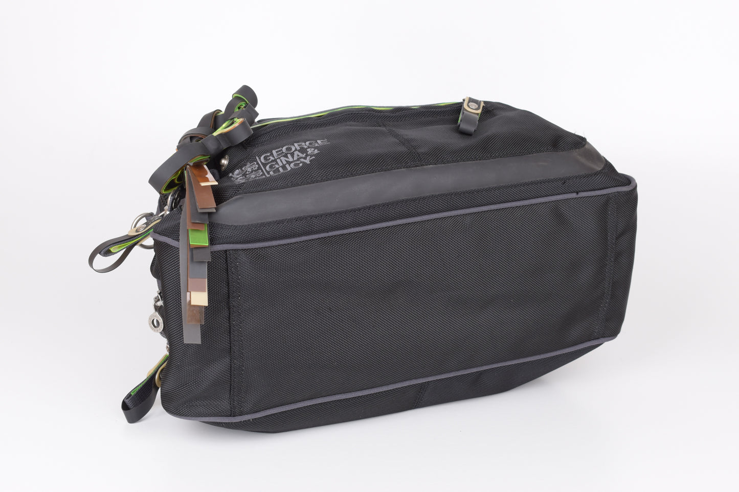 * George Gina & Lucy "Bun Gina" Gray Large Shoulder Bag 41x21cm Excellent 10/10
