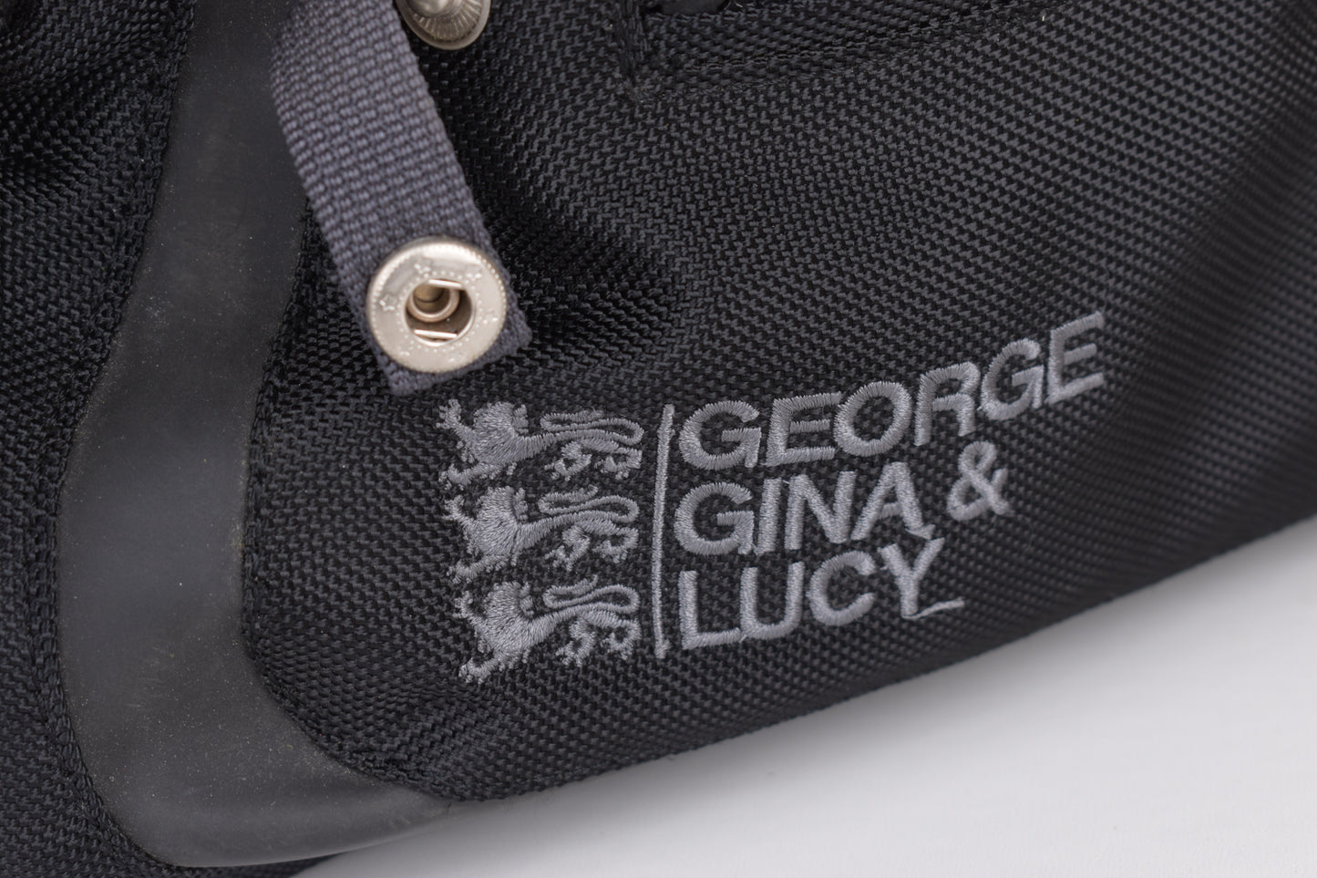 * George Gina & Lucy "Bun Gina" Gray Large Shoulder Bag 41x21cm Excellent 10/10