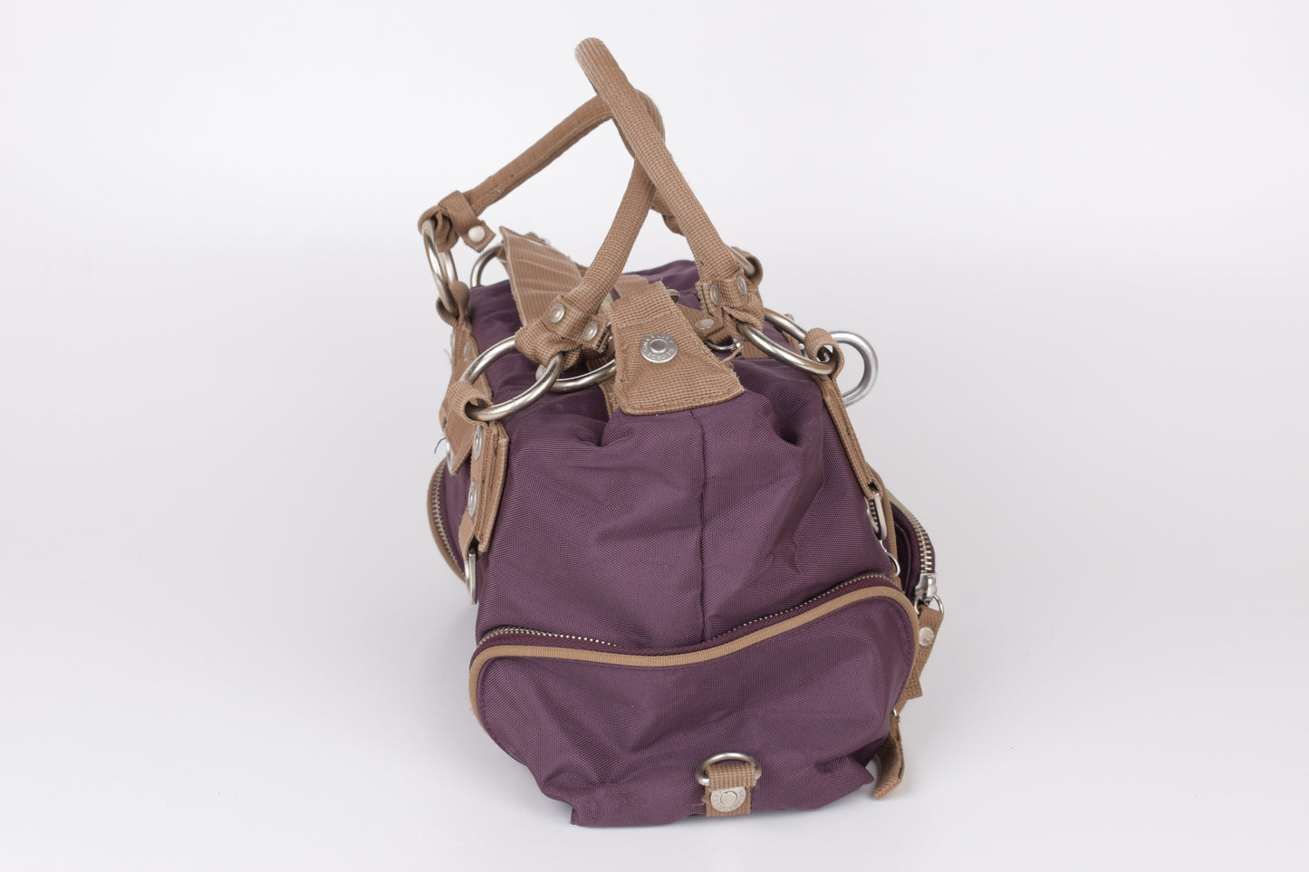 * George Gina & Lucy "Hi Di Ho" Purpule HandBag 31x21cm V.Good 8/10