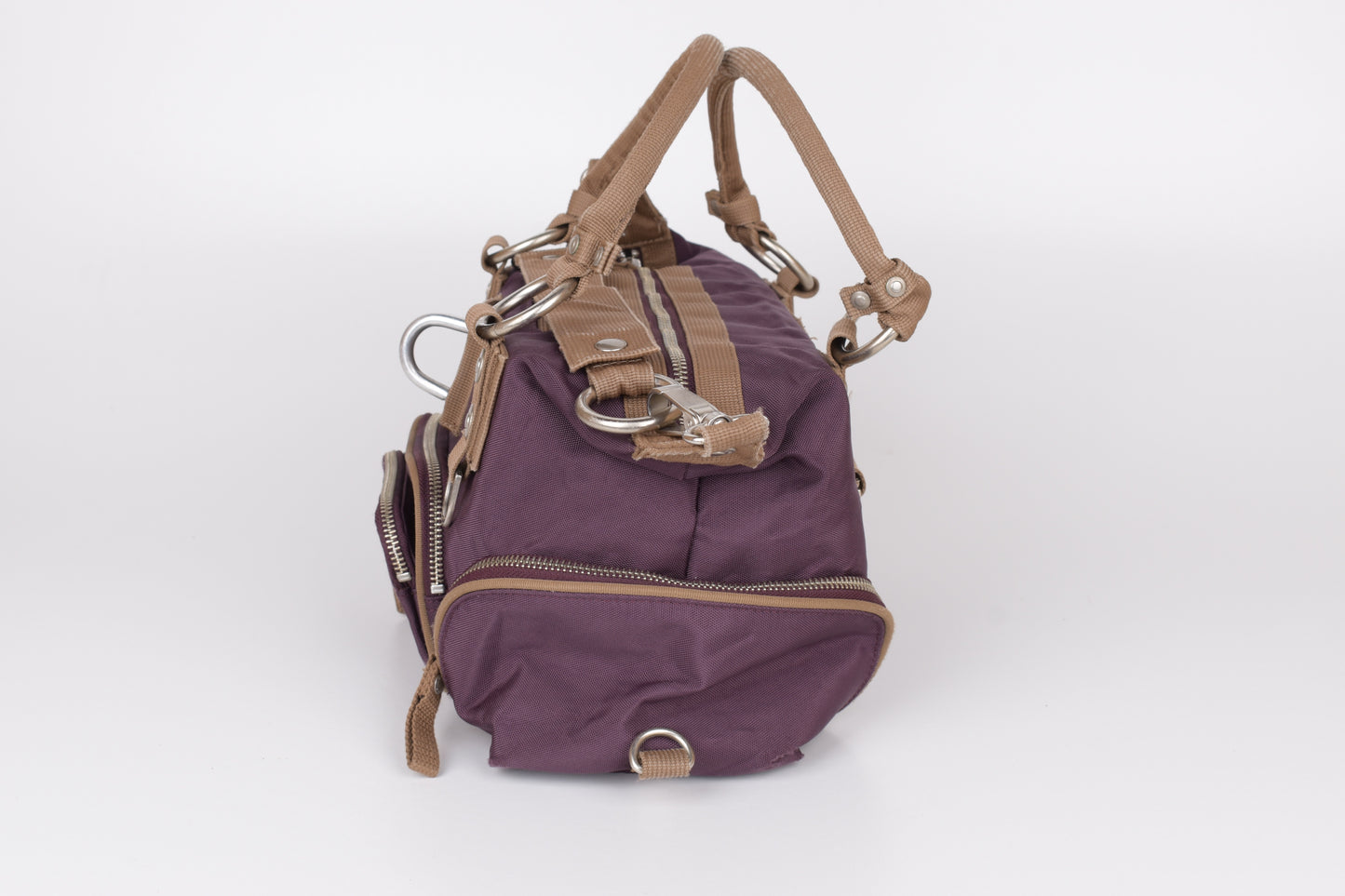 * George Gina & Lucy "Hi Di Ho" Purpule HandBag 31x21cm V.Good 8/10