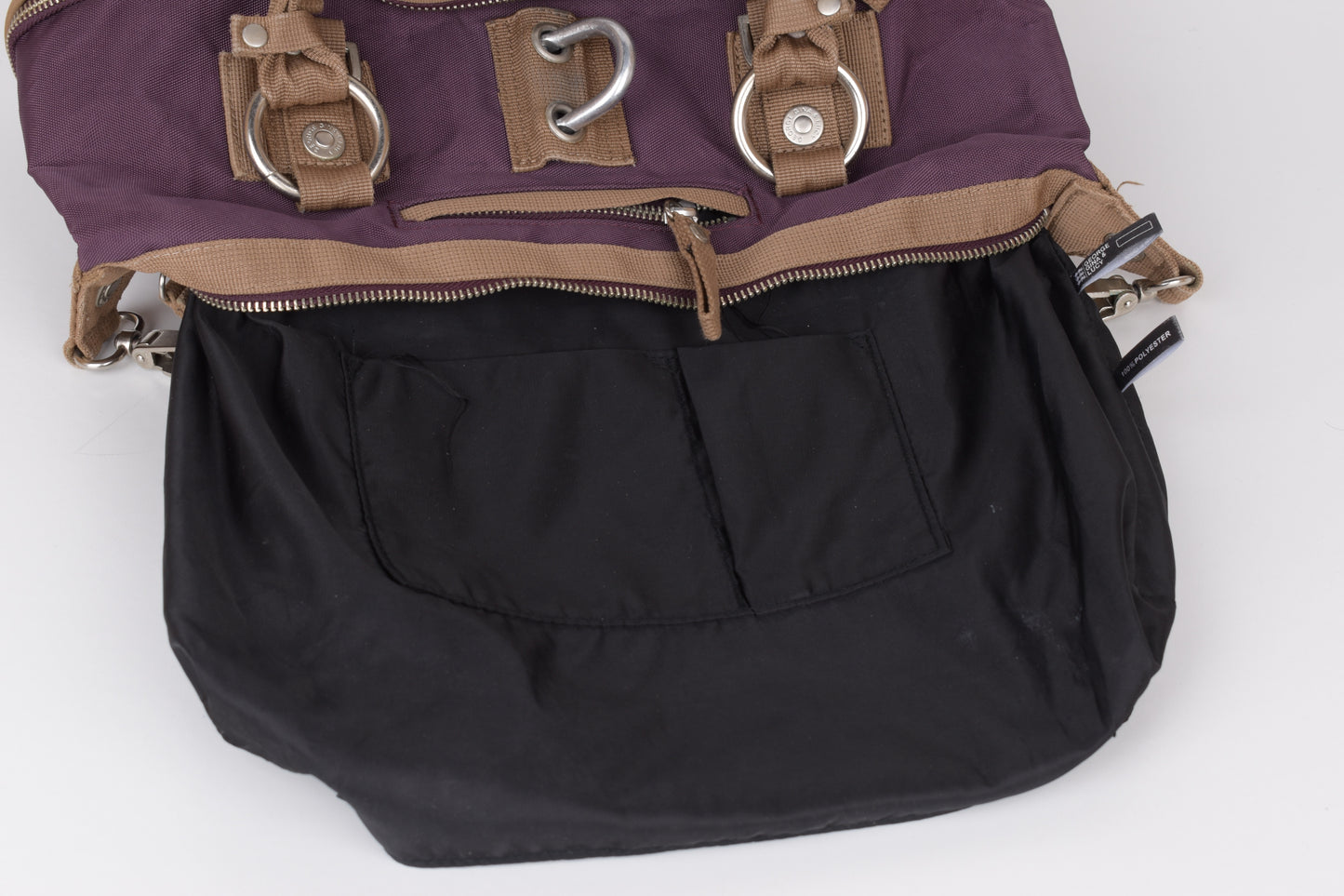 * George Gina & Lucy "Hi Di Ho" Purpule HandBag 31x21cm V.Good 8/10