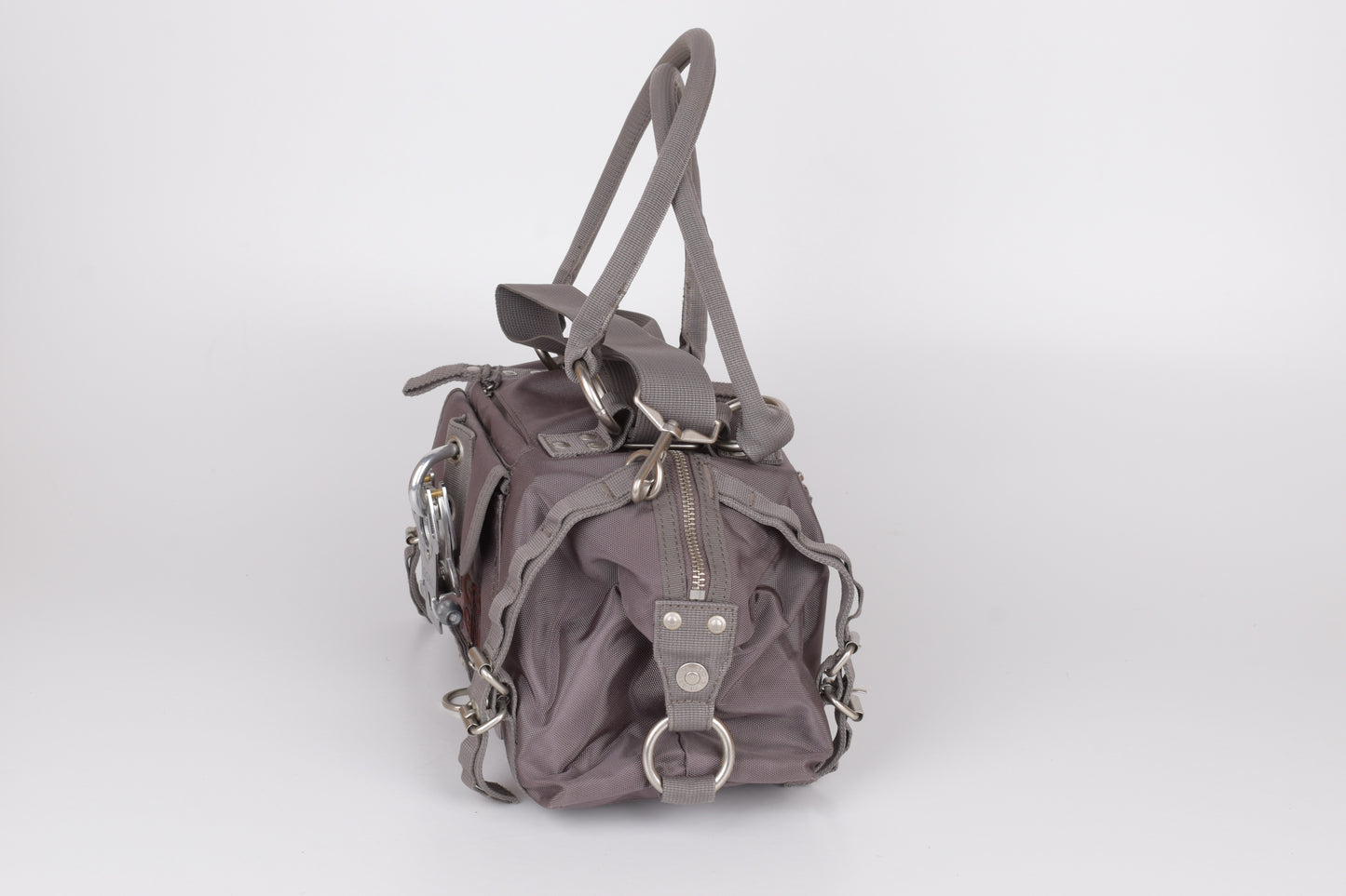 * George Gina & Lucy "Paradise Angel" Gray Shoulder Bag 34x19cm Excellent 9/10