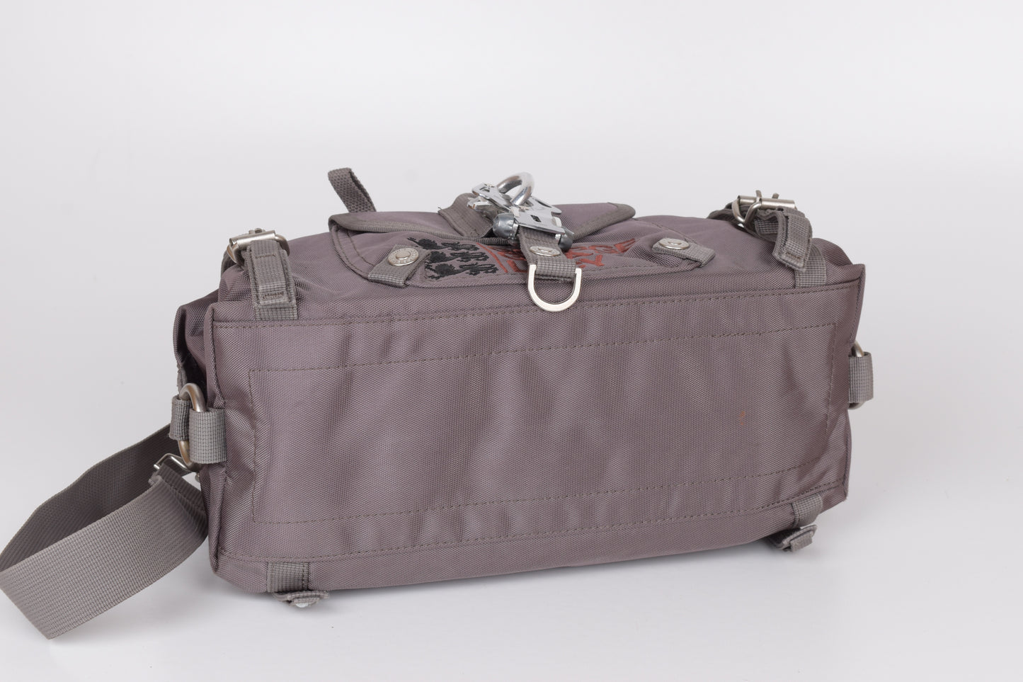* George Gina & Lucy "Paradise Angel" Gray Shoulder Bag 34x19cm Excellent 9/10