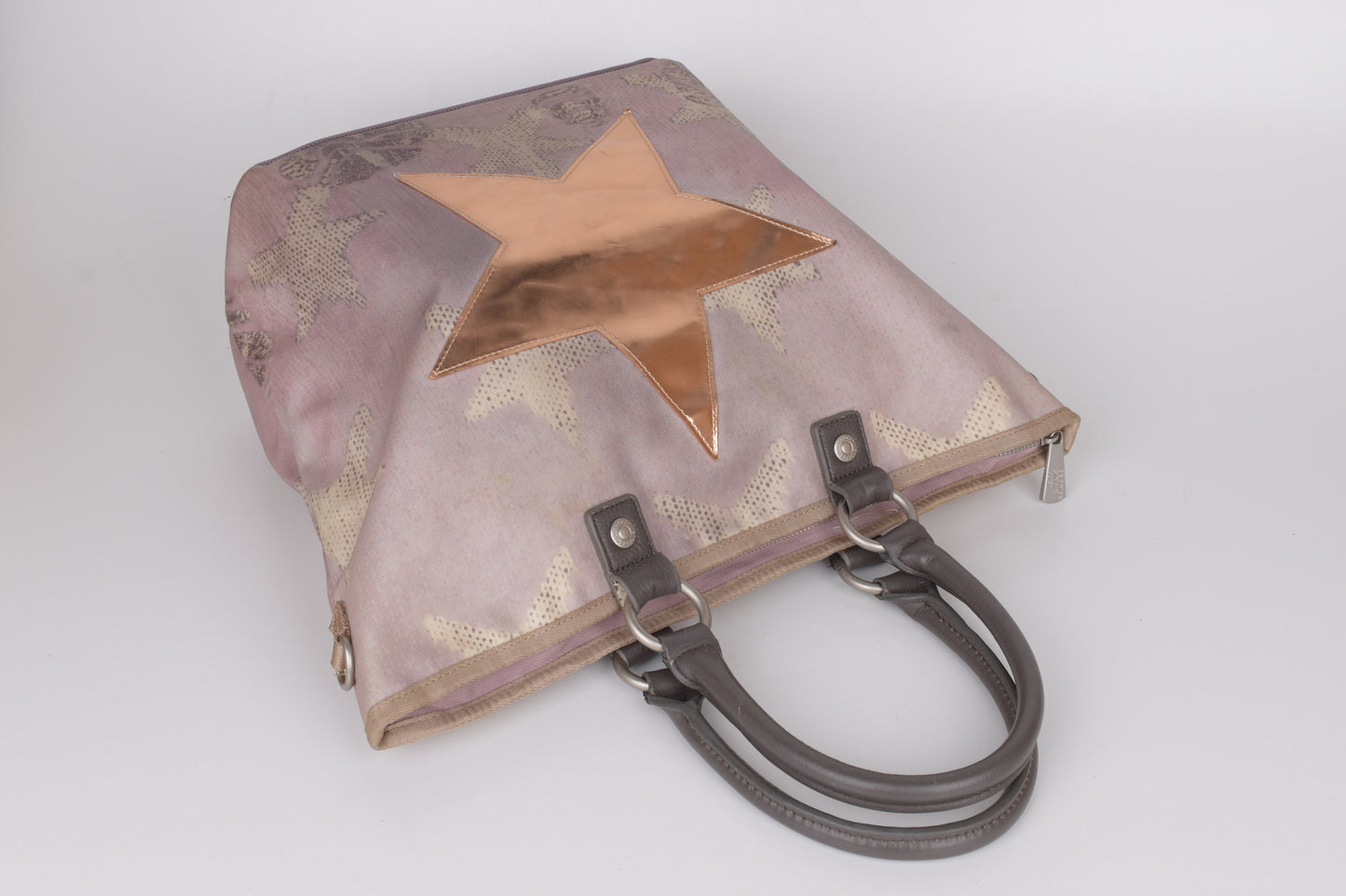 * George Gina & Lucy "Hopper" Purpule HandBag 31x34cm V.Good 8/10