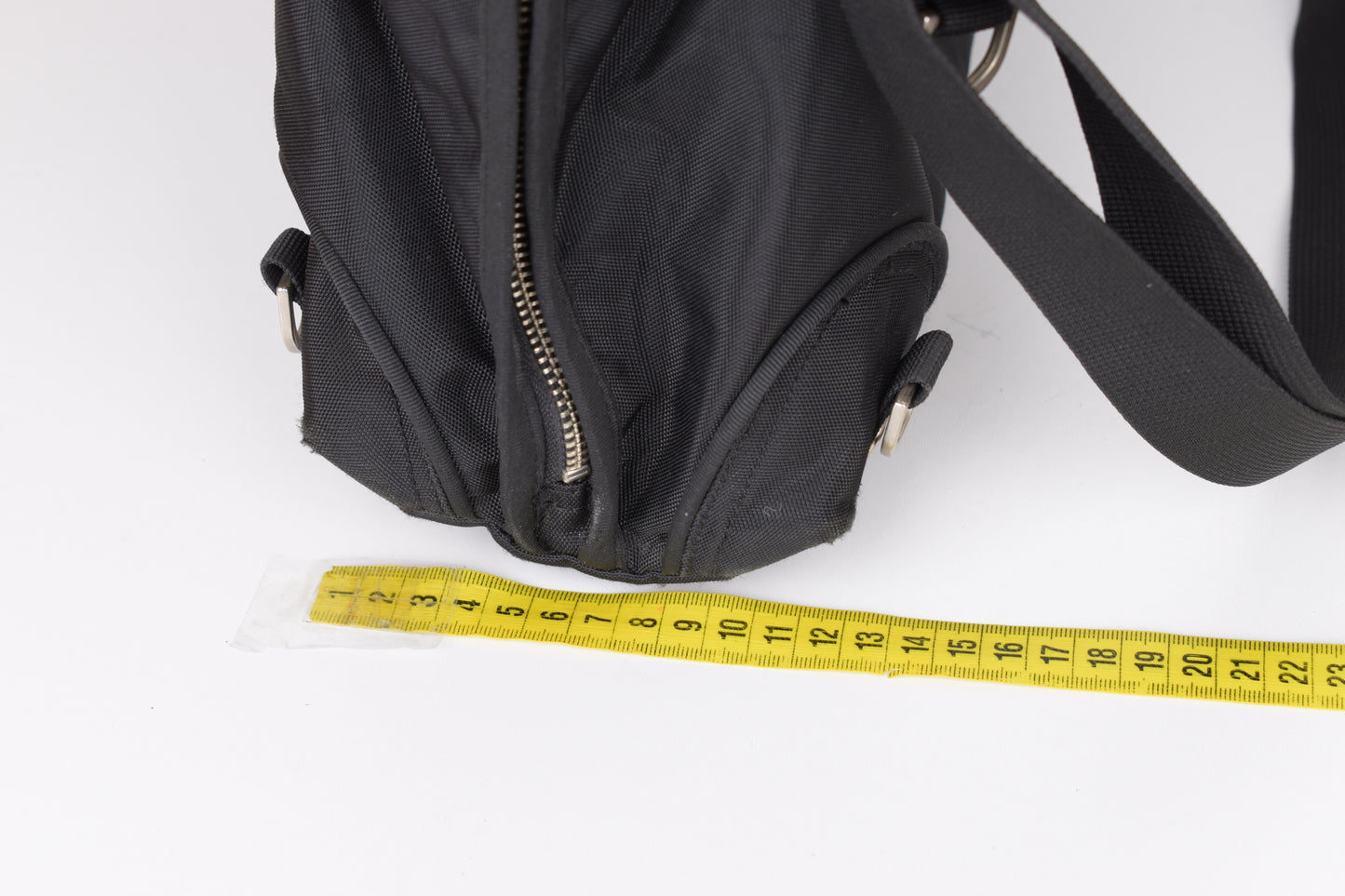 * George Gina & Lucy "Sexy Strappy" Black Shoulder Bag 40x29cm V.Good 7/10 *