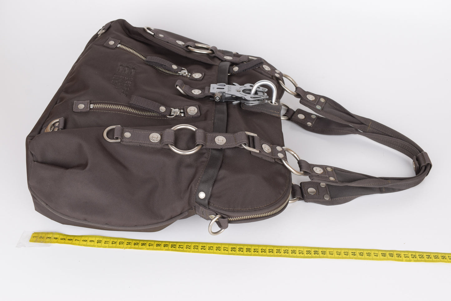 * George Gina & Lucy "Poodle Pack" Brown Large Shoulder Bag 40x35cm Excellent 9/10