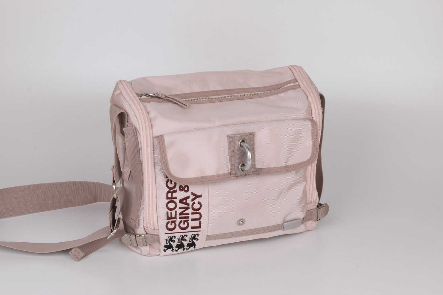 * George Gina & Lucy "Mr. Postman" Pink Shoulder Bag 31x27cm V.Good 8/10