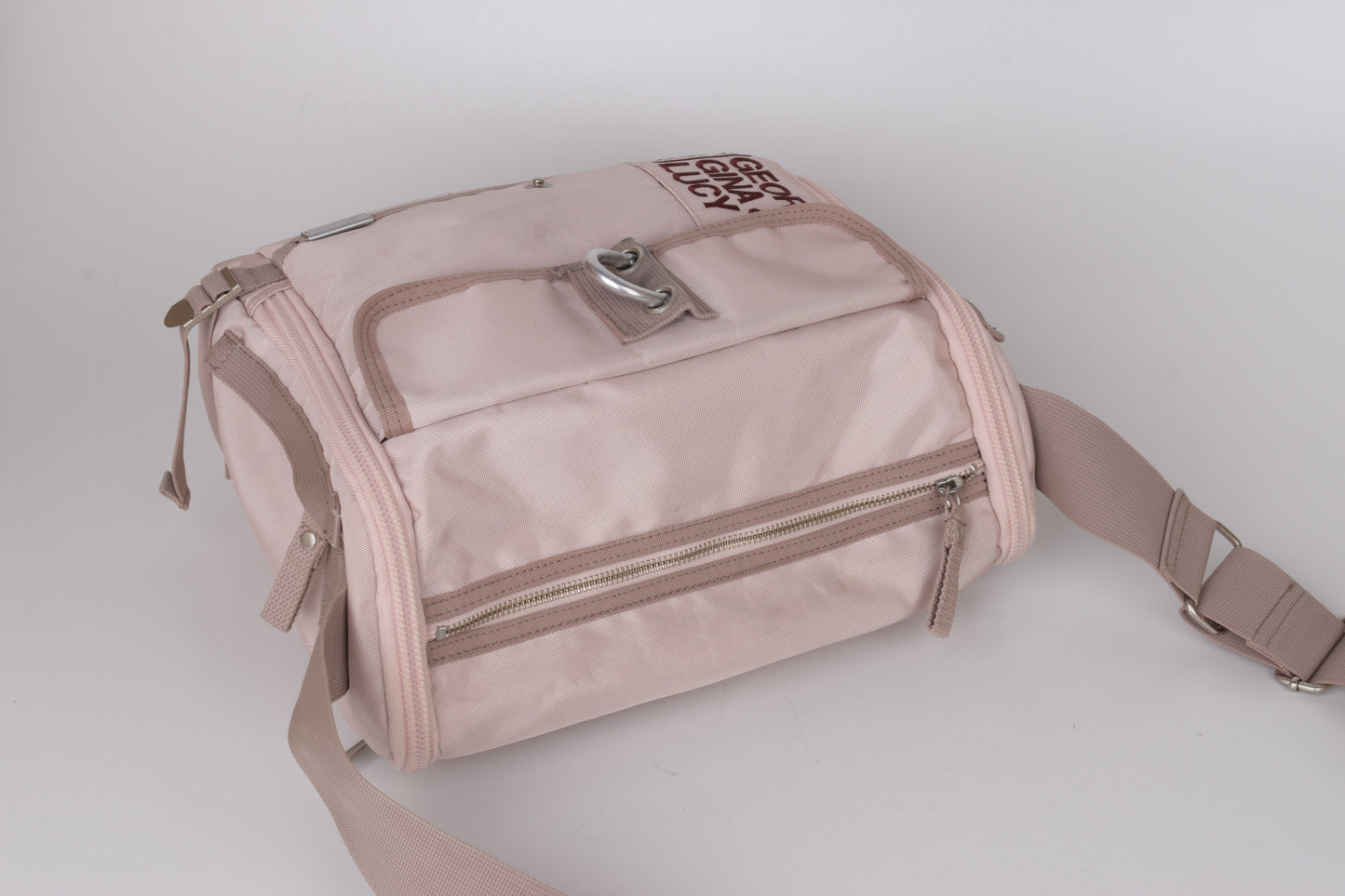 * George Gina & Lucy "Mr. Postman" Pink Shoulder Bag 31x27cm V.Good 8/10
