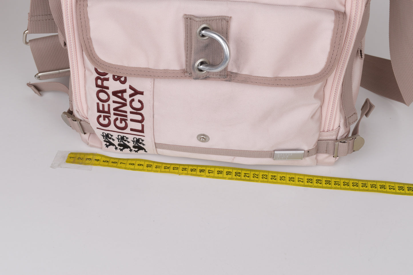 * George Gina & Lucy "Mr. Postman" Pink Shoulder Bag 31x27cm V.Good 8/10
